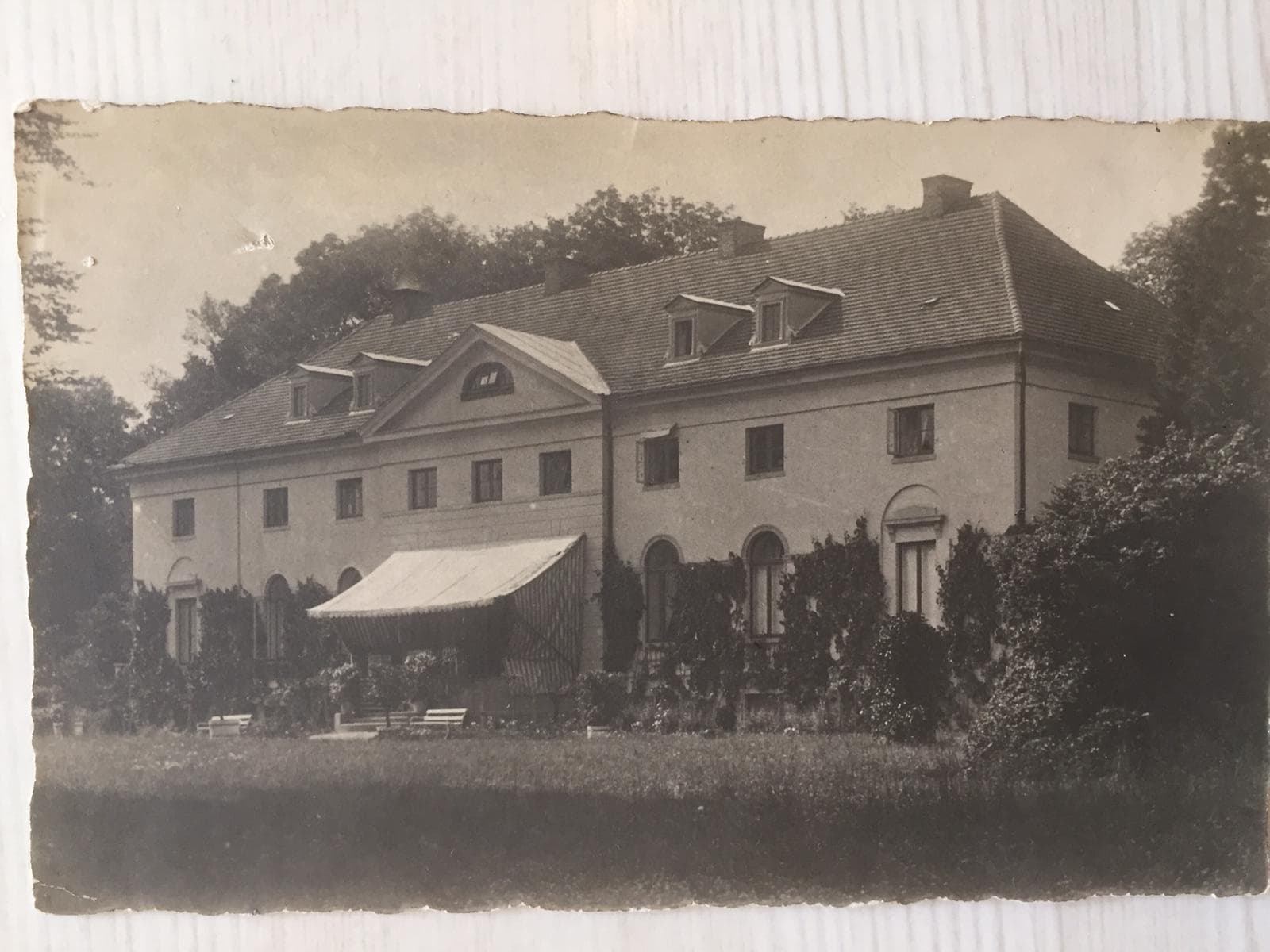Historisches Foto der Stintenburg